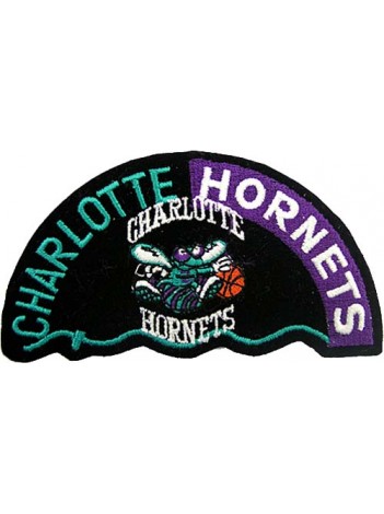 NBA CHARLOTTE HORNETS BASKETBALL EMBROIDERED PATCH #03